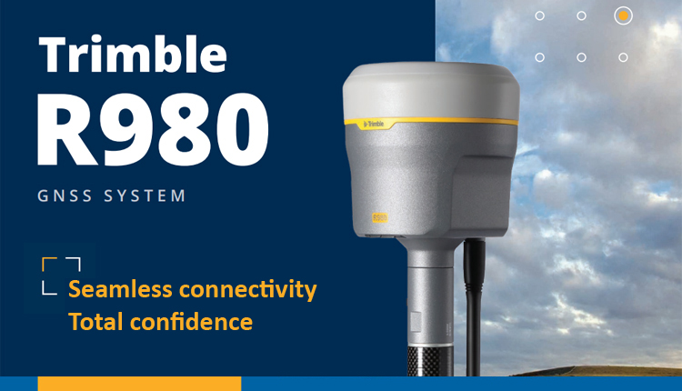 THE NEW Trimble R980 INTERGRATED GNSS RECEIVER IS HERE!